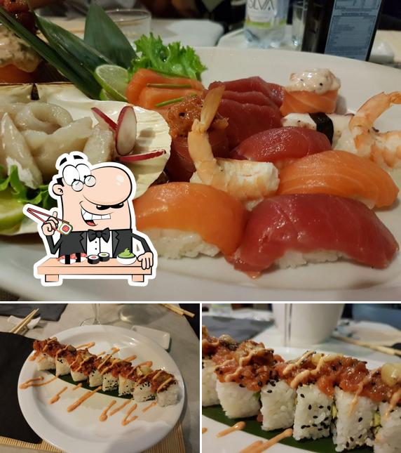 Ordina le diverse opzioni di sushi