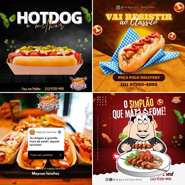 Comida em Maycon Lanchonete e Restaurante