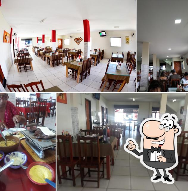 Veja imagens do interior do Churrascaria Galinha Caipira