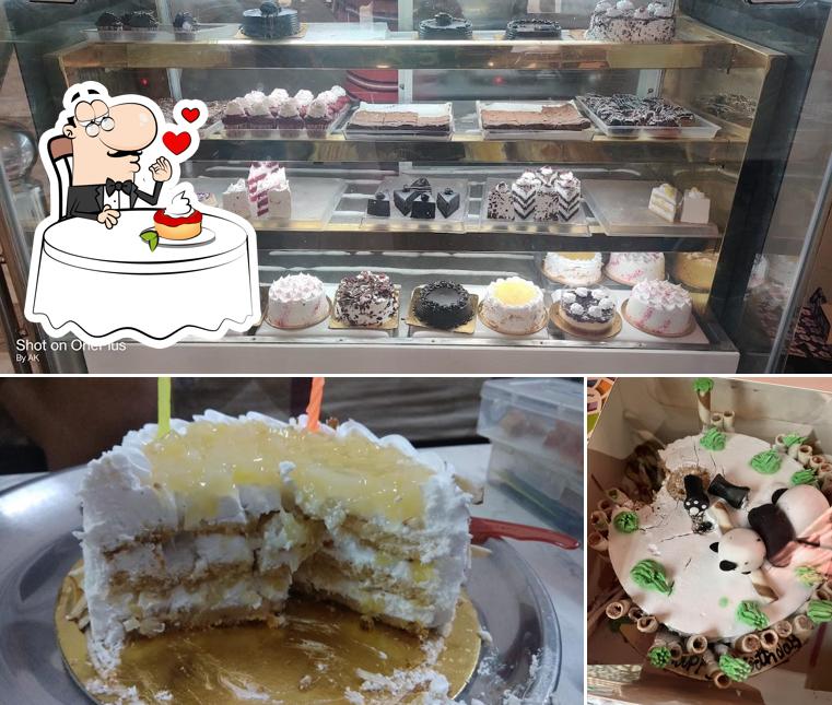 Gil Bakers offers a number of desserts