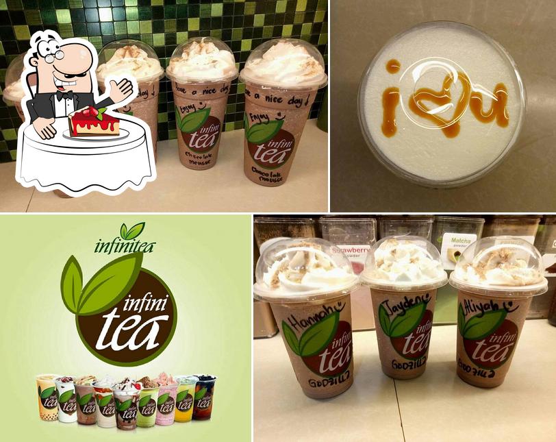 Infinitea Bay Mall offers a range of desserts