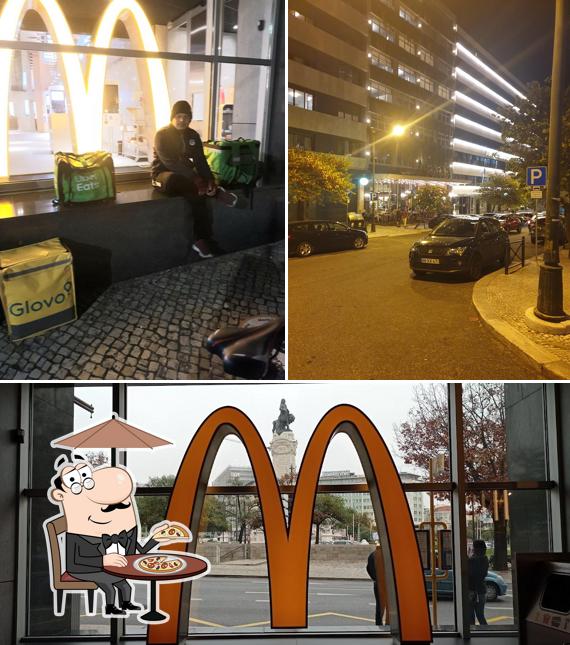 McDonald's restaurant, Lisbon, Praça Marquês de Pombal 3 Restaurant