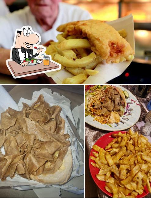 Еда в "The Cod Fry"