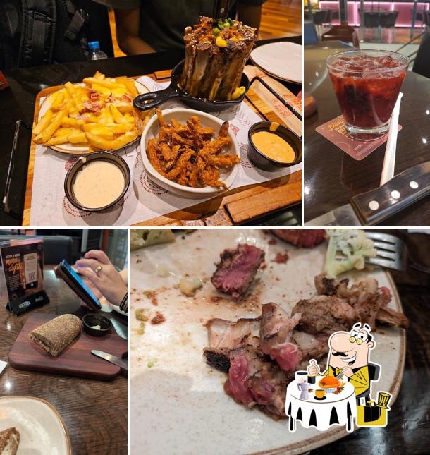 Platos en Restaurante Outback Steakhouse