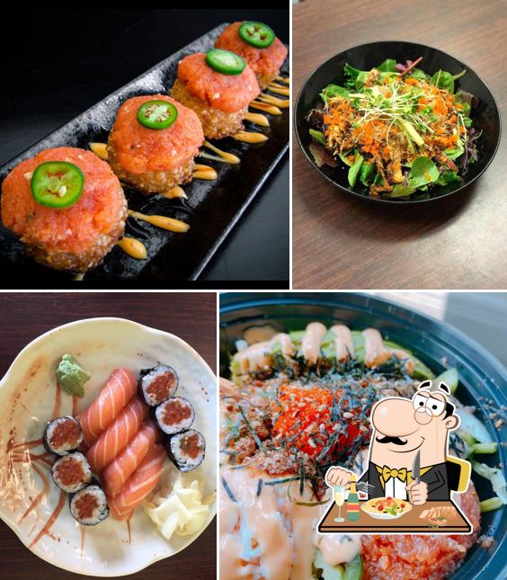 Meals at Asakuma sushi