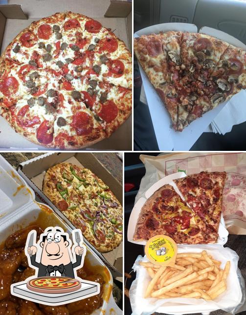 A 341 Pizza & Wings, vous pouvez essayer des pizzas