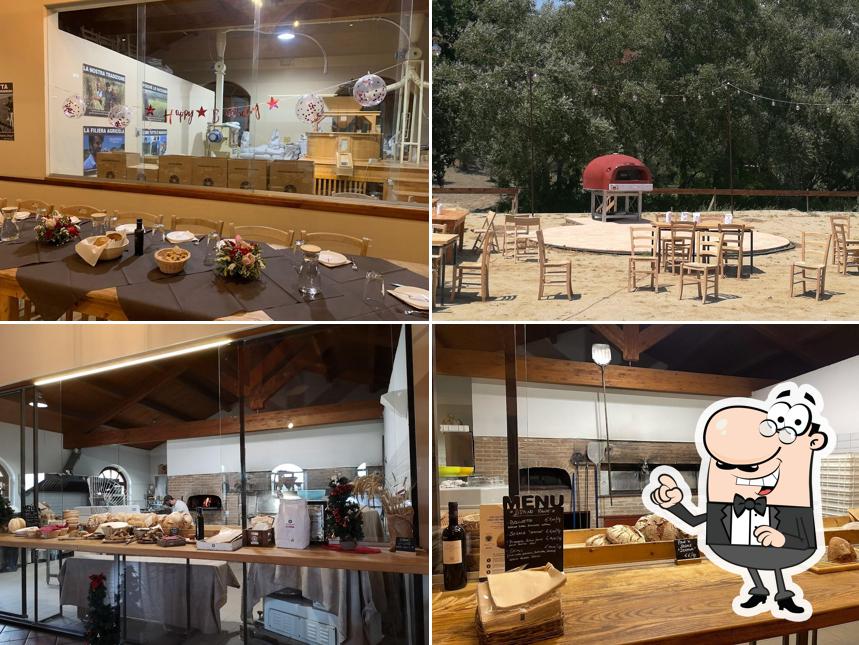 Siediti a un tavolo di Mulinum San Floro - Mulino, Forno e Pizzeria Agricola come 100 anni fa
