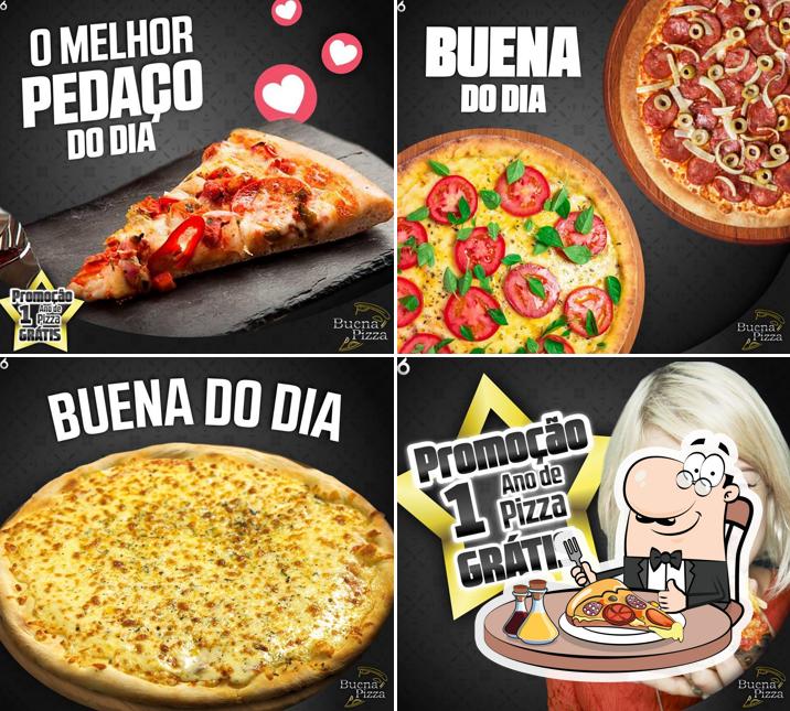 Experimente pizza no Buena Pizza