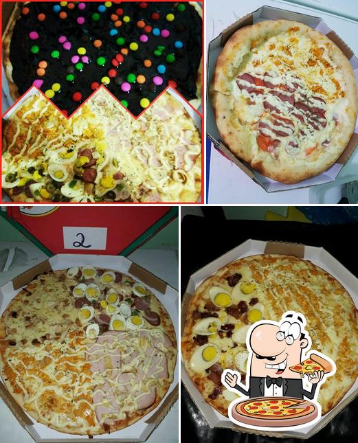 Experimente diferentes variedades de pizza