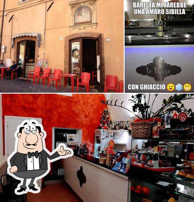 Gli interni di Bar pizzeria Tabaccheria le logge