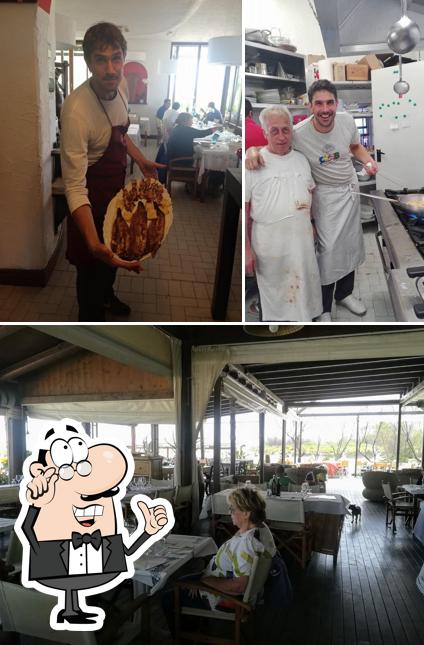 Gli interni di Ristorante le piramidi