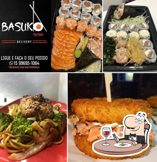 Platos en Basuko Sushi - Comida Japonesa