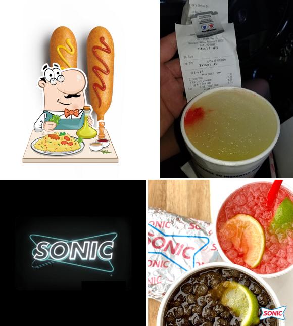 Food at Sonic Drive-In