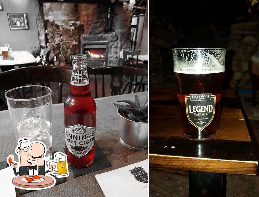 "The Ley Arms" предоставляет гостям богатый выбор сортов пива