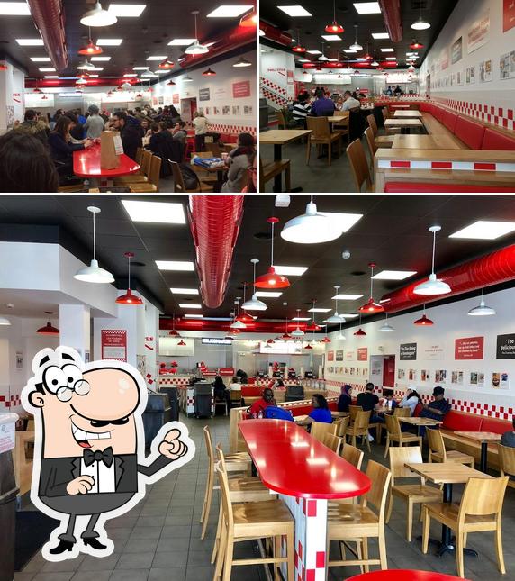 L'intérieur de Five Guys