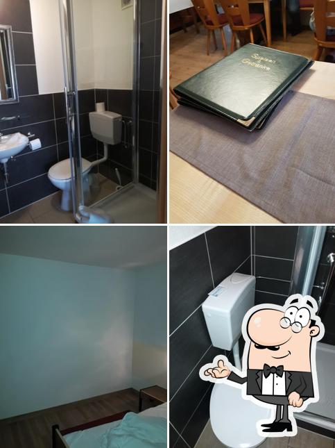 Installez-vous à l'une des tables de Hotel Gasthof Metzgerei LAMM