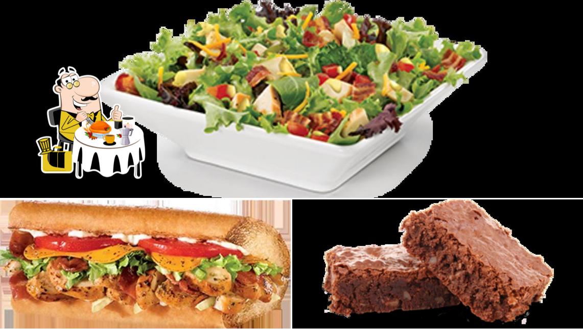 Platos en Quiznos