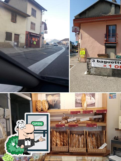 L’image de la extérieur et nourriture concernant Boulangerie - Aux Délices Des Marches