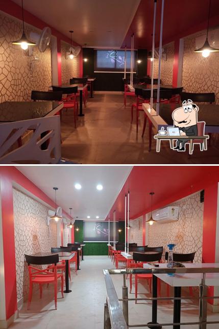 The interior of Go69 Pizza Ramgarh