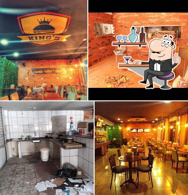 Veja imagens do interior do King's Burger e Foods