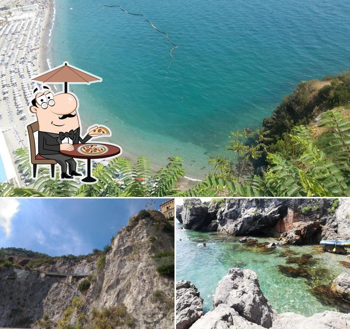 Gli esterni di Rocce Rosse Clubbing & Restaurant