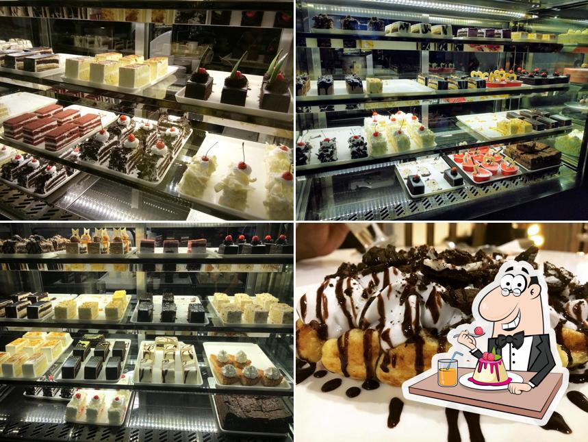 Coffee Cream offers a selection of sweet dishes