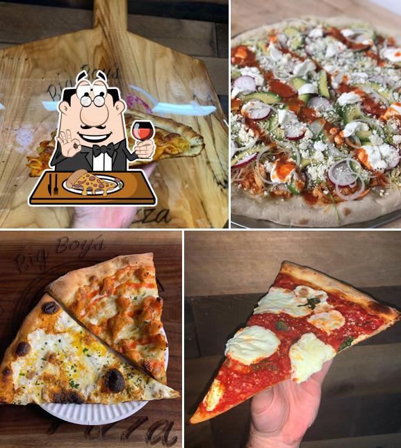At Big Boy's Pizzeria & Restaurant, you can enjoy pizza