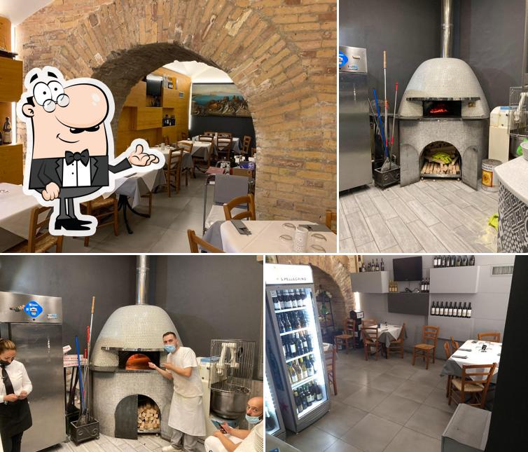 Gli interni di Franco Gallifuoco Pizzeria