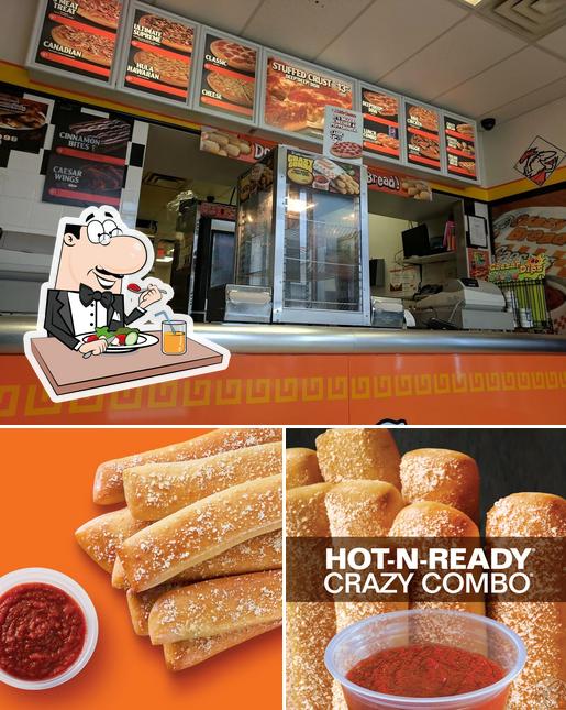 Nourriture à Little Caesars Pizza