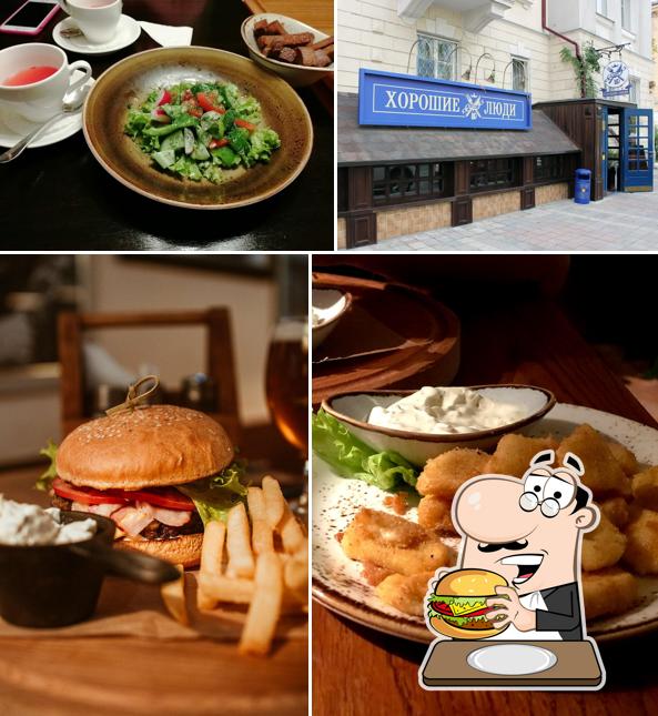 Les hamburgers de Good people bar will satisferont différents goûts