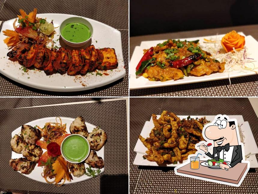 Food at Hyderabad Biryaani House