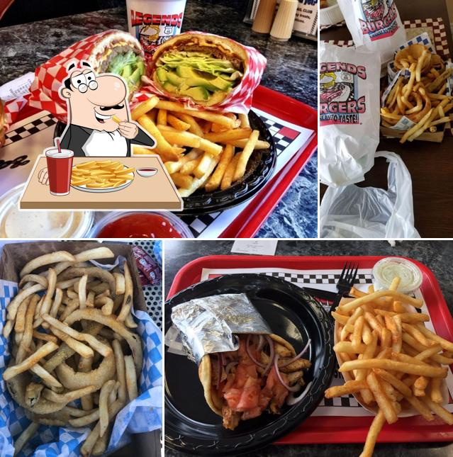Legends Burgers, 8775 Base Line Rd in Rancho Cucamonga Restaurant