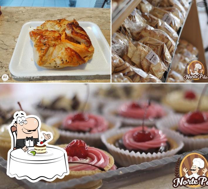 Padaria - Norte Pão oferece uma gama de pratos doces