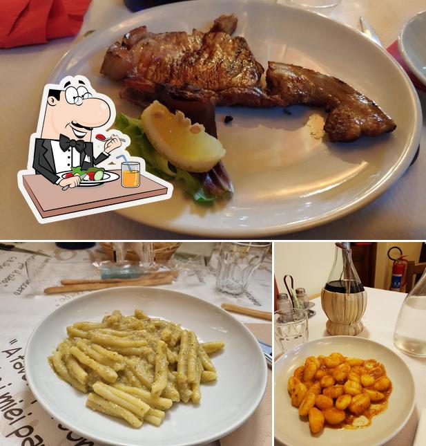 Cibo al Osteria Rossomattone