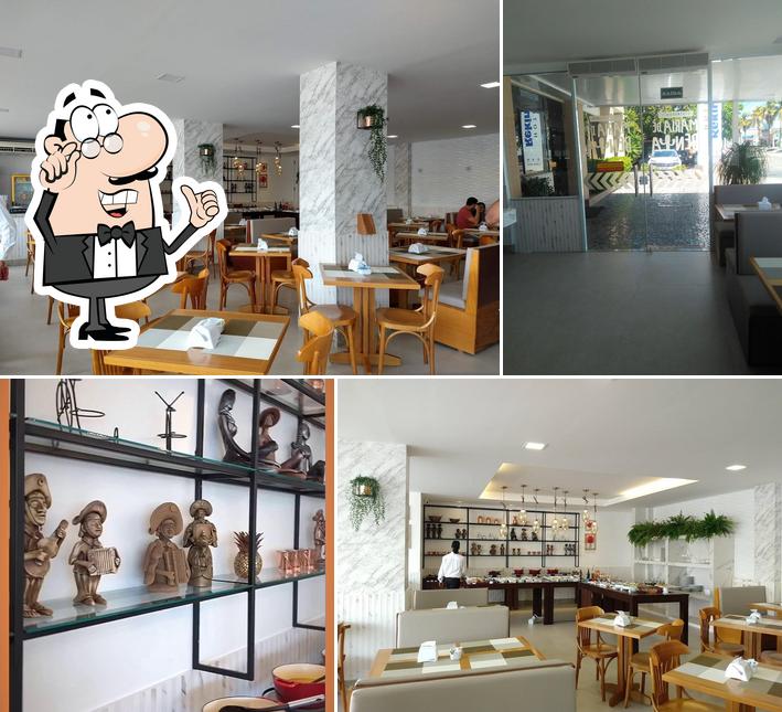 Veja imagens do interior do Restaurante Maria de Benta