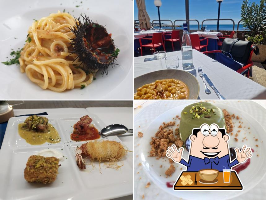 Platti al Trattoria Il Delfino
