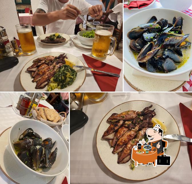 Cozze al Šperun eat and drink buffet