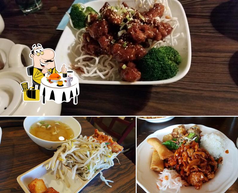 Voici la photo représentant la nourriture et intérieur sur BoRi Korean Restaurant