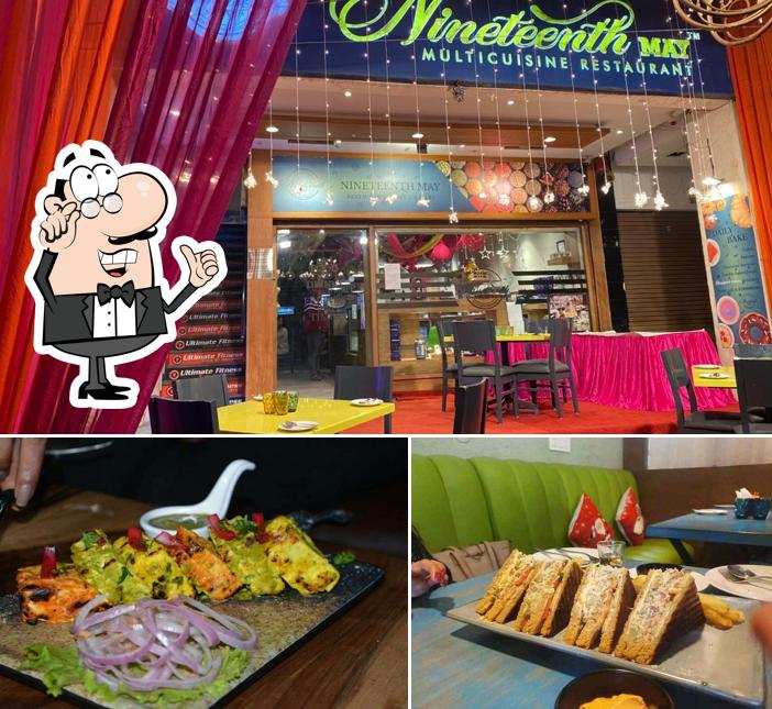 Take a seat at one of the tables at Nineteenth May Resto-Bar Catering Services