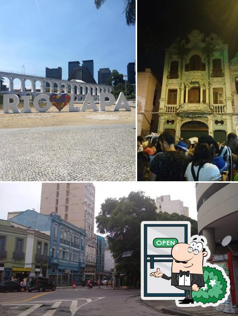 O exterior do Boteko do Juca