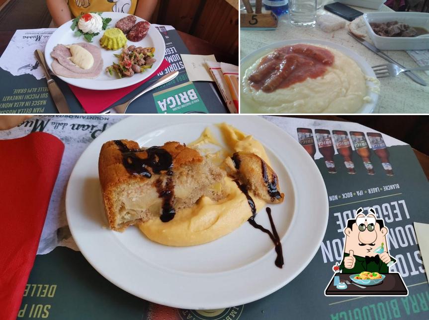 Cibo al Trattoria Alpina
