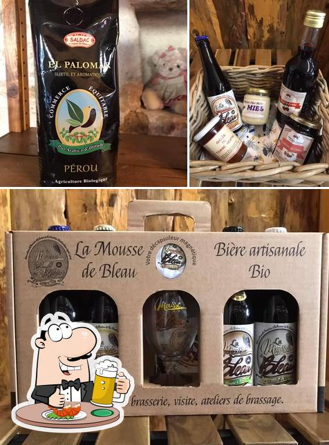 Commandez un verre de bière blonde ou brune