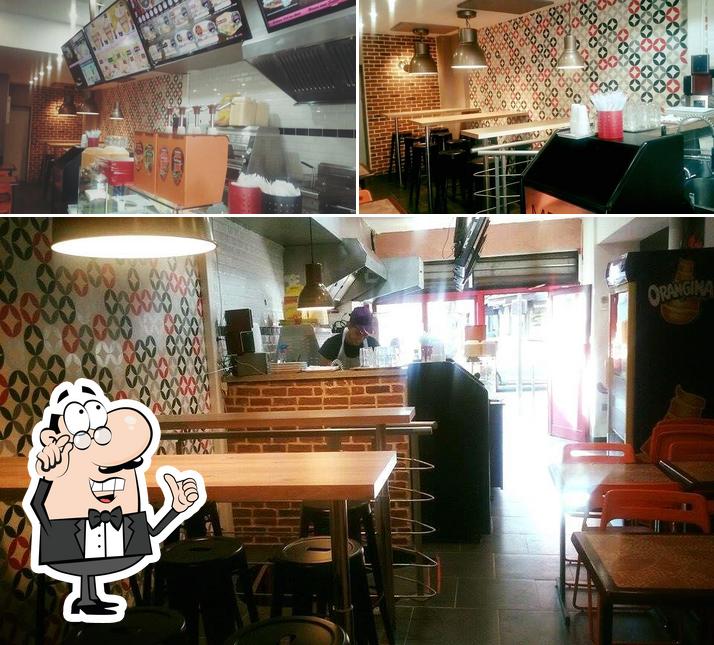 The interior of Kiss Food