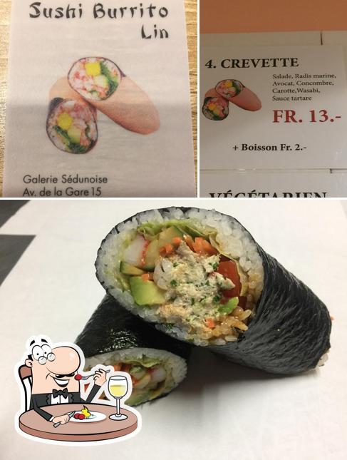 Cibo al Sushi burrito Lin