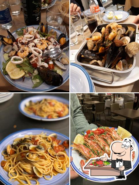 Prova tra i vari prodotti di cucina di mare offerti a Ristorante Sciuscià