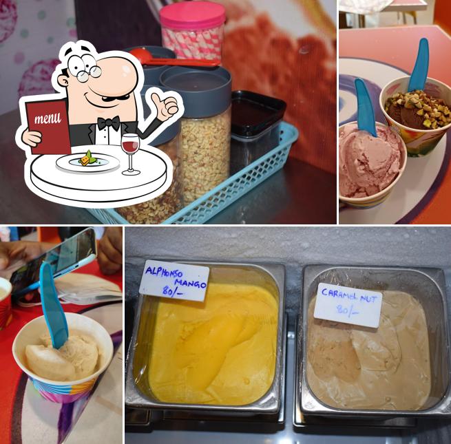Food at Gelato World