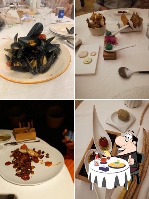 Piatto di formaggi al Giardino dei Tolomei Restaurant