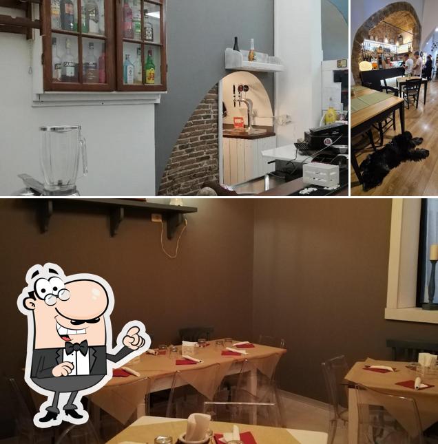 Gli interni di A' Tumminia-Pizzeria