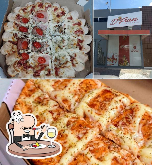 Comida em DFran Pizzaria