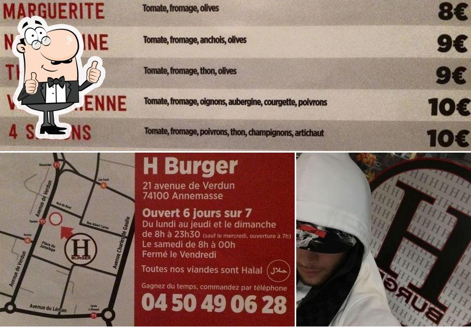 Voici une image de H Burger